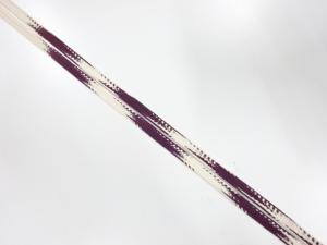 アンティーク　未使用品　正絹　帯留用手組み三分紐